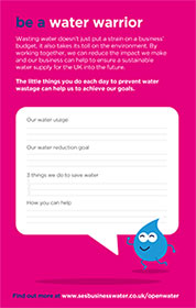 Be a Water Warrior with SES